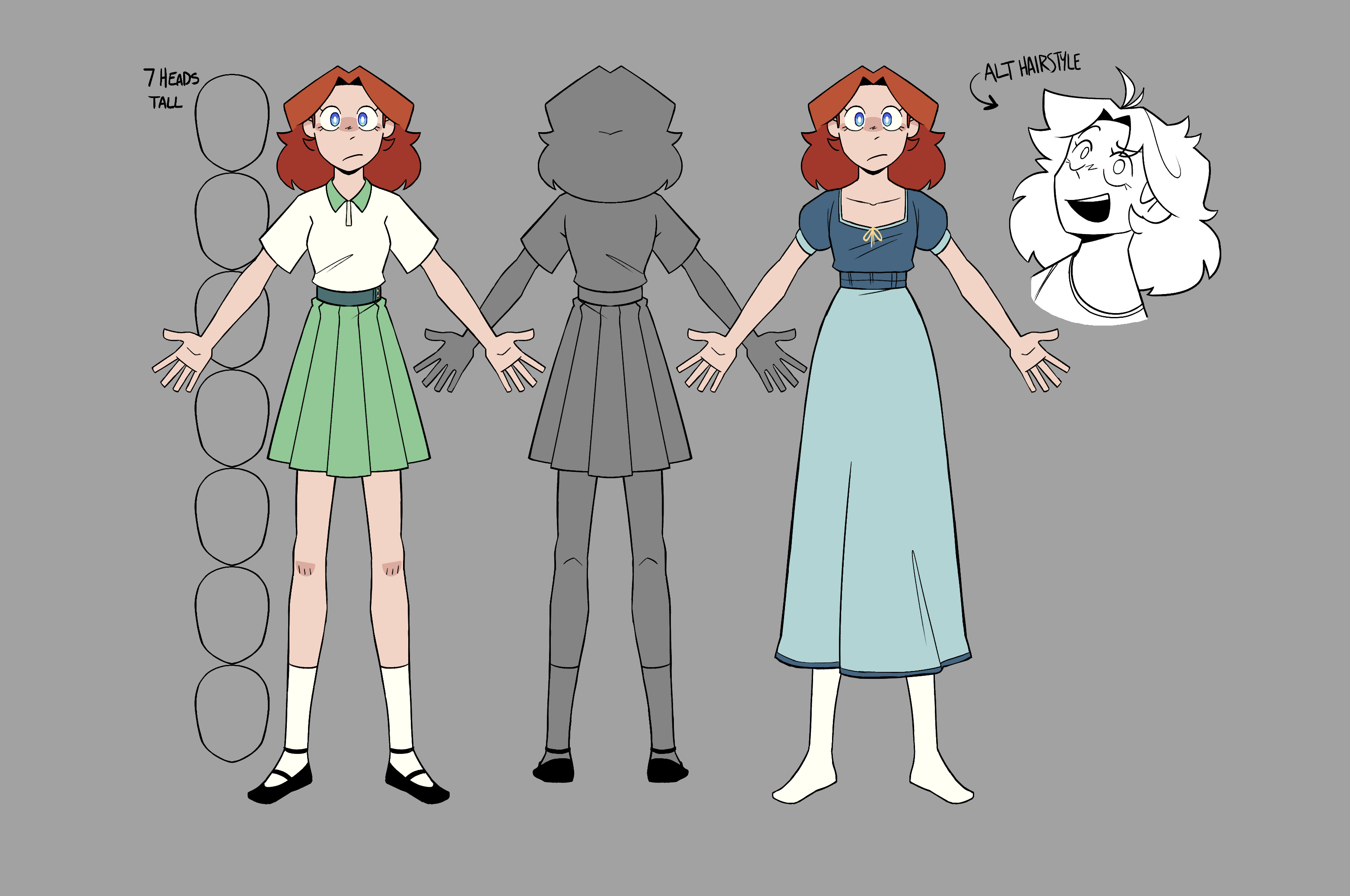 A wip ref sheet of Vallerie